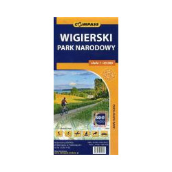 Wigierski Park Narodowy, Suwalski Park Krajobrazowy - mapa turystyczna dwustronna 1:45 000