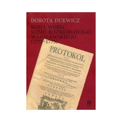 Rosja wobec sejmu rozbiorowego warszawskiego (1772-1775)
