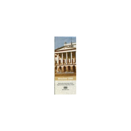 Wrocław 1900 reprint historycznego planu miasta