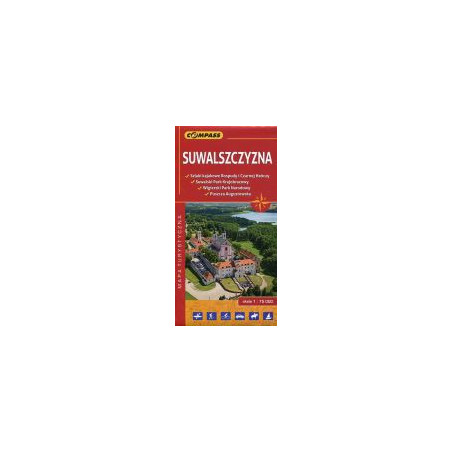 Suwalszczyzna mapa turystyczna 1:75 000