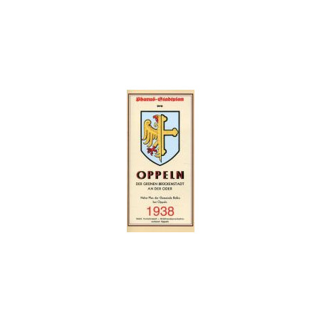 Oppeln Opole plan miasta z 1938 r.