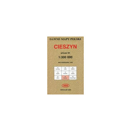 Cieszyn mapa WIG