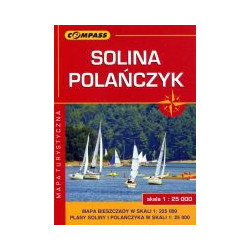 Solina, Polańczyk, Bieszczady - mapa turystyczna