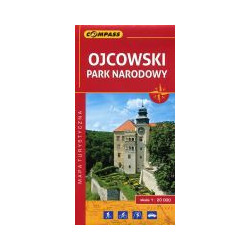 Ojcowski Park Narodowy mapa turystyczna