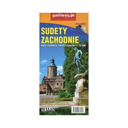 Sudety Zachodnie Mapa atrakcji turystycznych 1:75 000