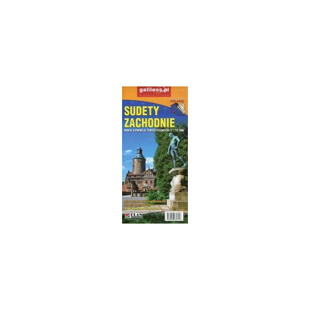Sudety Zachodnie Mapa atrakcji turystycznych 1:75 000