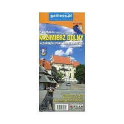 Kazimierz Dolny Plan miasta 1:10 000