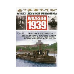 Trałowce rzeczne typu T Statek minowo-gazowy Mątwa, holownik ratowniczy Neptun