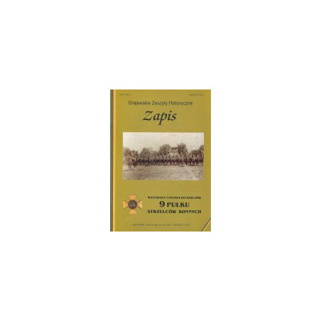 Zapis Grajewskie Zeszyty Historyczne Zeszyt 2 (10) Kwiecień/Czerwiec 2003