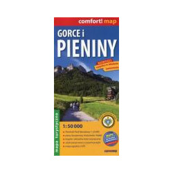Gorce i Pieniny Mapa turystyczna 1:50 000