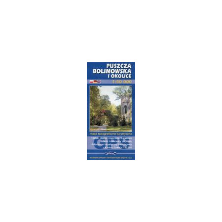 Puszcza Bolimowska i Okolice mapa 1:50 000