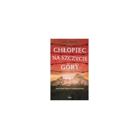Chłopiec na szczycie góry