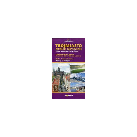 Trójmiasto - atrakcje turystyczne - plan miasta 1:25000
