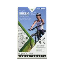 Green Velo mapa rowerowa Województwo podkarpackie