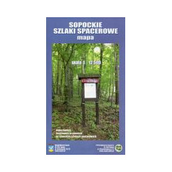 Sopockie szlaki spacerowe - mapa