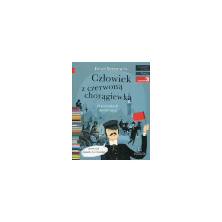 Człowiek z czerwoną chorągiewką