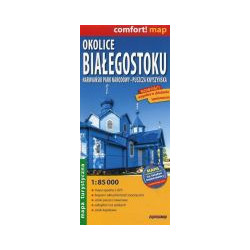 Okolice Białegostoku - mapa w skali 1:85 000