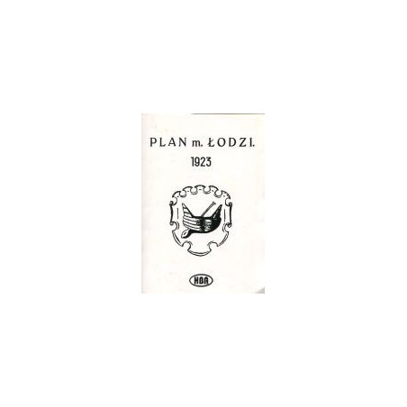 Plan m. Łodzi 1923