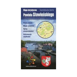 Mapa turystyczna powiatu sławieńskiego