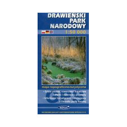 Drawieński Park Narodowy mapa 1:50 000