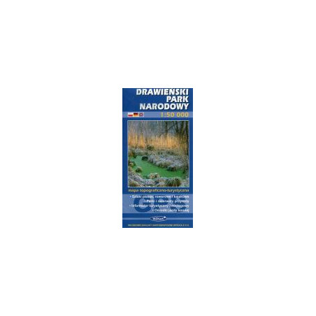 Drawieński Park Narodowy mapa 1:50 000