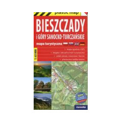 Bieszczady i Góry Sanocko-Turczańskie 1:65 000 mapa turystyczna