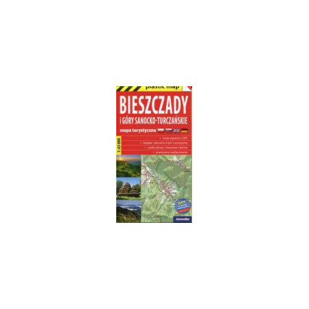 Bieszczady i Góry Sanocko-Turczańskie 1:65 000 mapa turystyczna