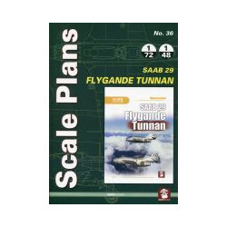 Scale Plans No. 36 SAAB 29 Flygande Tunnan
