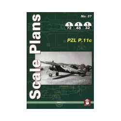 Scale Plans No. 37 PZL P.11c