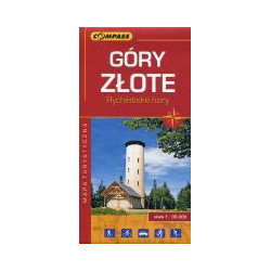 Góry Złote, Rychlebske hory - mapa turystyczna 1:35 000