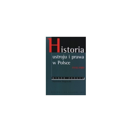Historia ustroju i prawa w Polsce 1918-1989