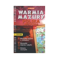 Warmia i Mazury. Polska niezwykła. Turystyczny atlas samochodowy