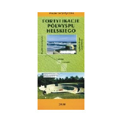 Fortyfikacje Półwyspu Helskiego - mapa turystyczna