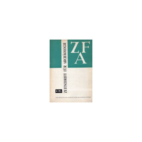 Zeitschrift fur Archaologie