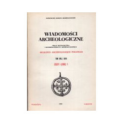 Wiadomości archeologiczne