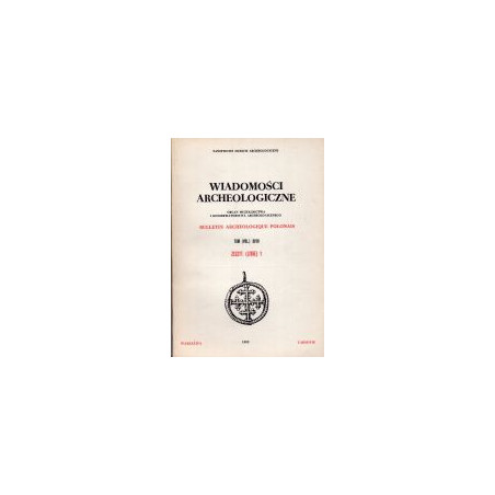 Wiadomości archeologiczne