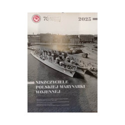 Kalendarz 2023 Niszczyciele Polskie Marynarki Wojennej