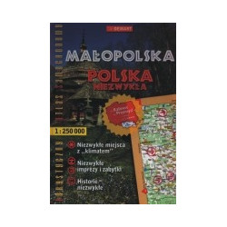 Małopolska. Polska niezwykła. Turystyczny atlas samochodowy