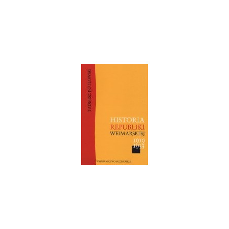 Historia Republiki Weimarskiej 1919-1933