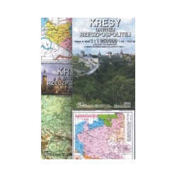Kresy dawnej Rzeczpospolitej. Mapa