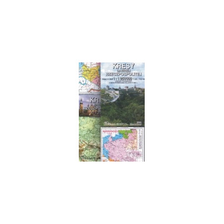 Kresy dawnej Rzeczpospolitej. Mapa