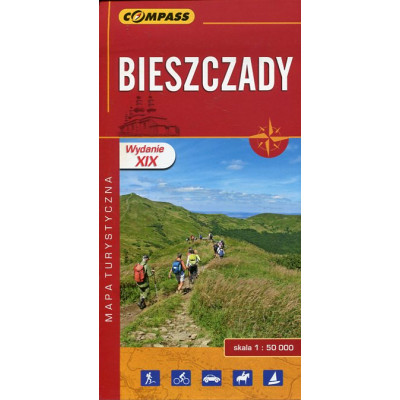 Bieszczady - mapa 1:50 000