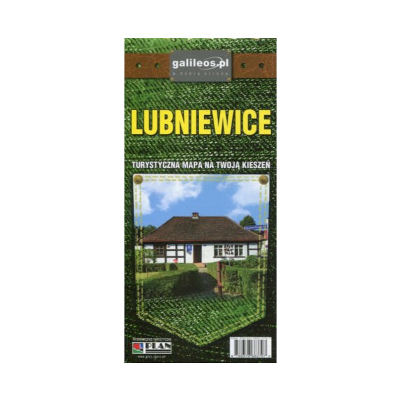 Lubniewice mapa okolic - mapa kieszonkowa
