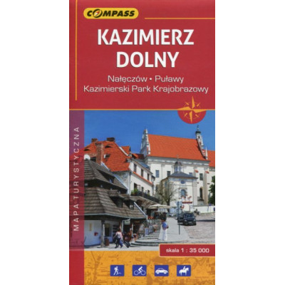 Kazimierz Dolny mapa turystyczna 1:35 000