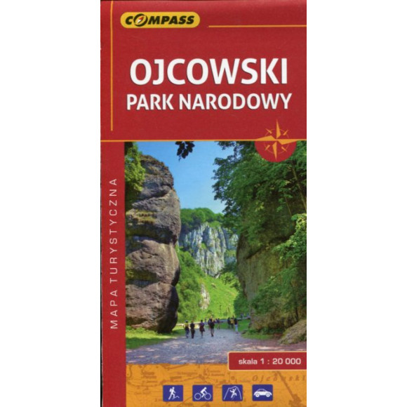 Ojcowski Park Narodowy mapa turystyczna 1:20 000