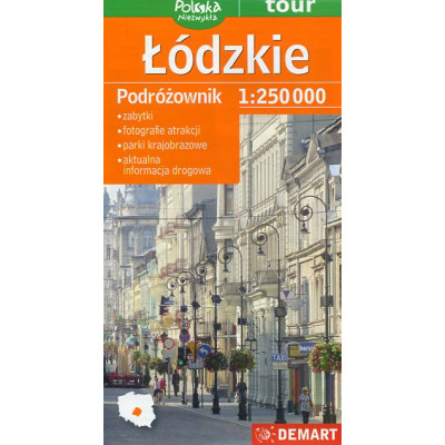 Łódzkie podróżownik 1:250 000