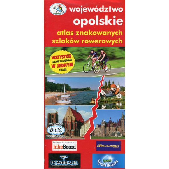 Województwo opolskie atlas znakowanych szlaków rowerowych