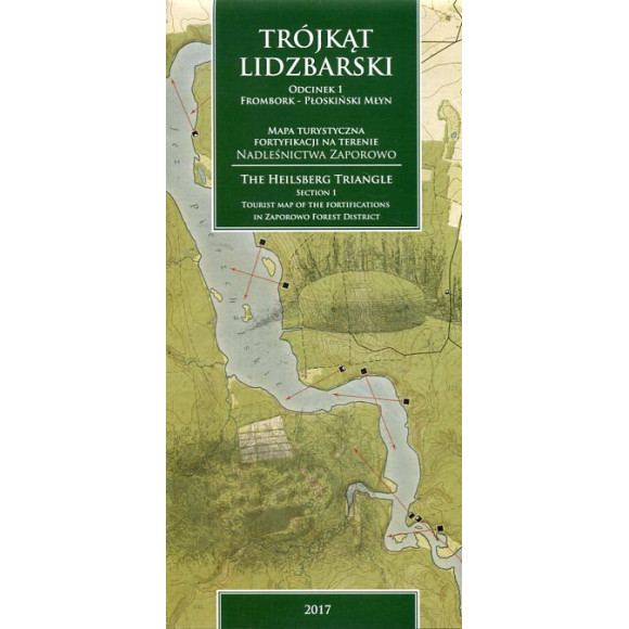 Trójkąt Lidzbarski odcinek 1 Frombork - Płoskiński Młyn