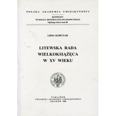 Litewska rada wielkoksiążęca w XV wieku