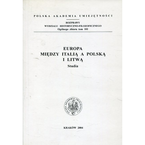 Europa między Italią a Polską i Litwą
